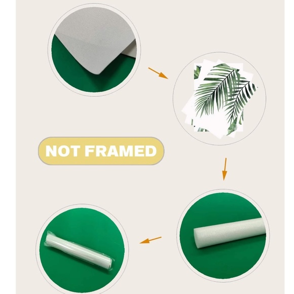 Boho Floral Nature Print Canvas Wall Decor - Picture 2 of 8